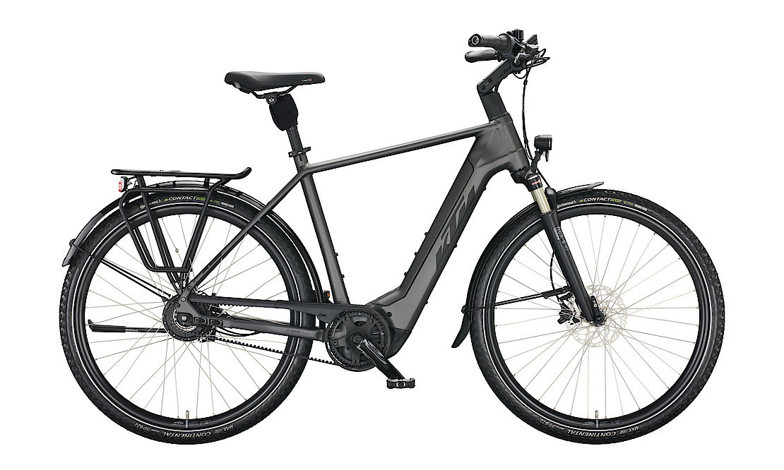 Biciclete electrice KTM city MACINA CITY 710 belt MACHINE GREY MATT NUVINCI ENVIOLO+BOSCH PT-CX7K4