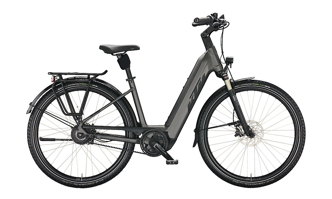 Biciclete electrice KTM city MACINA CITY 710 belt MACHINE GREY MATT NUVINCI ENVIOLO+BOSCH PT-CX7K4
